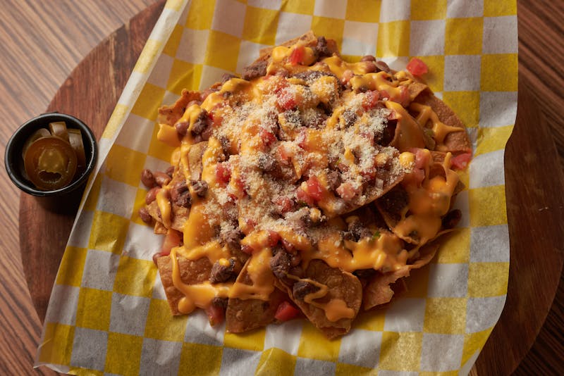 Tortilla soup with toppings